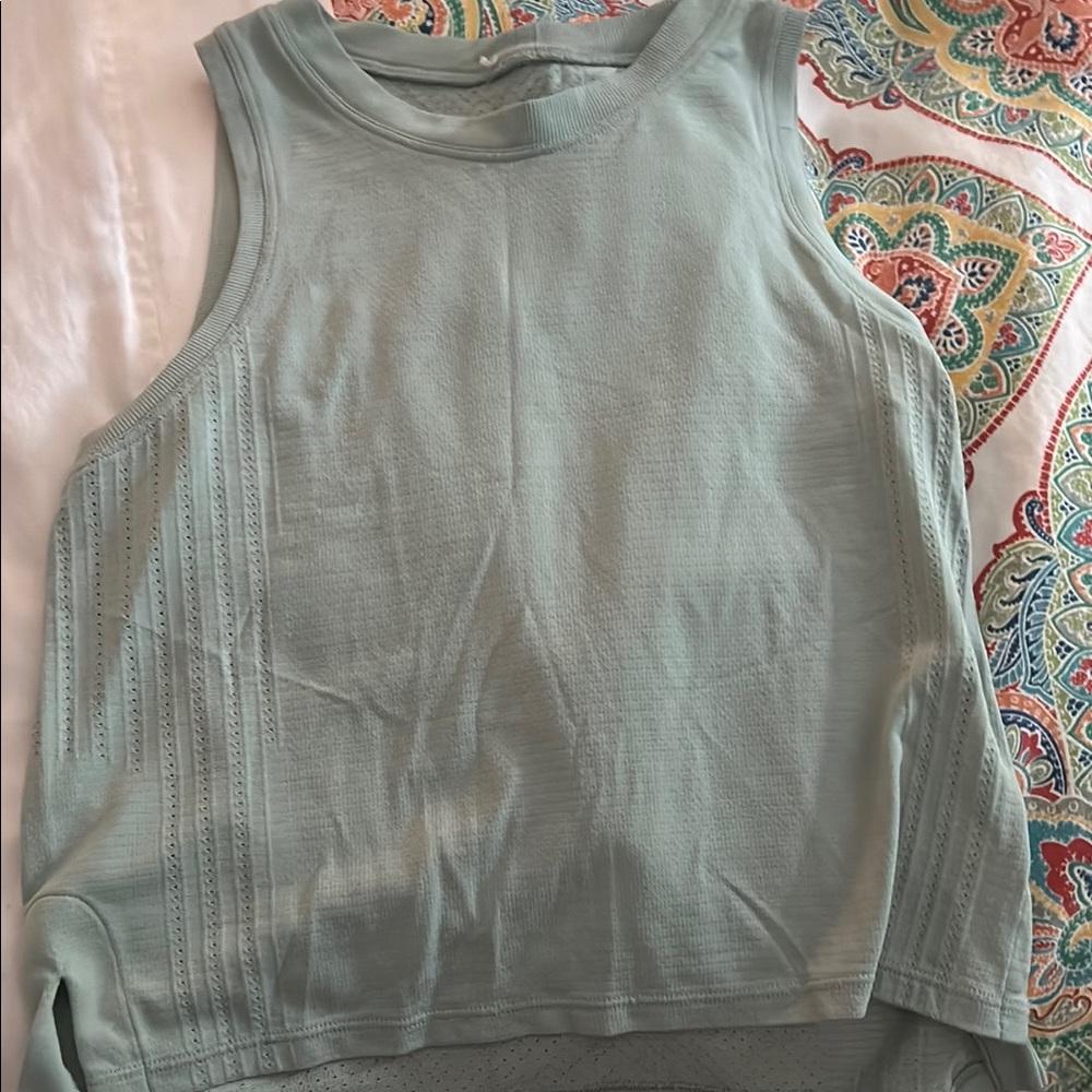 Lululemon sage green tank top